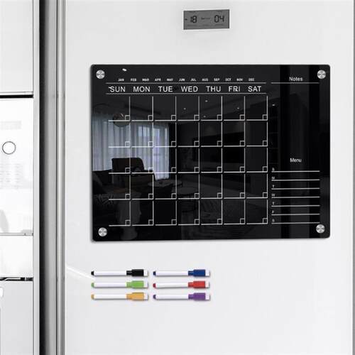 Magnetic acrylic message board magnetic refrigerator magnets