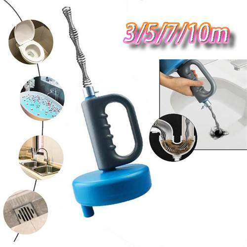 3/5/7/10 Meter Handheld Sink Drain Dredge Unblocker Cleaner