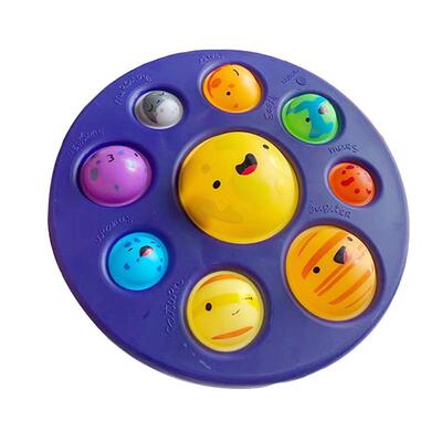 Fidjet Toy Silicone Simple Dimple Sensory Fidget Toys Planet
