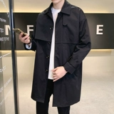 Осенняя дизайнерская куртка в английском стиле, плащ, тренд сезона, в британском стиле