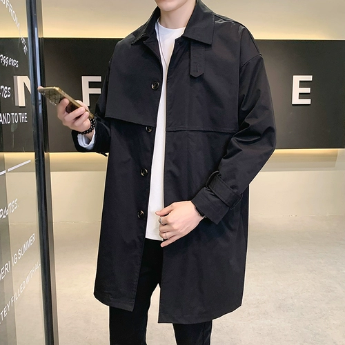 Осенняя дизайнерская куртка в английском стиле, плащ, тренд сезона, в британском стиле