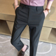 男款 西装 2026新款 九分西裤 春夏裤 子商务休闲感修身 裤 0204w