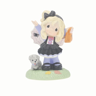 Precious Moments 水滴娃娃 万圣节小女孩陶瓷装饰摆件礼物