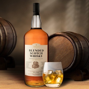 山姆英国进口BLENDED SCOTCH WHISKY苏格兰配制威士忌蒸馏酒1.75L