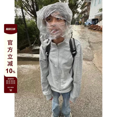 【F383】cleanfit立领卫衣外套