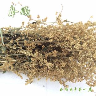 高山野六月霜茶高山茶刘寄奴奇蒿花凉茶剪断整把六月雪带花籽