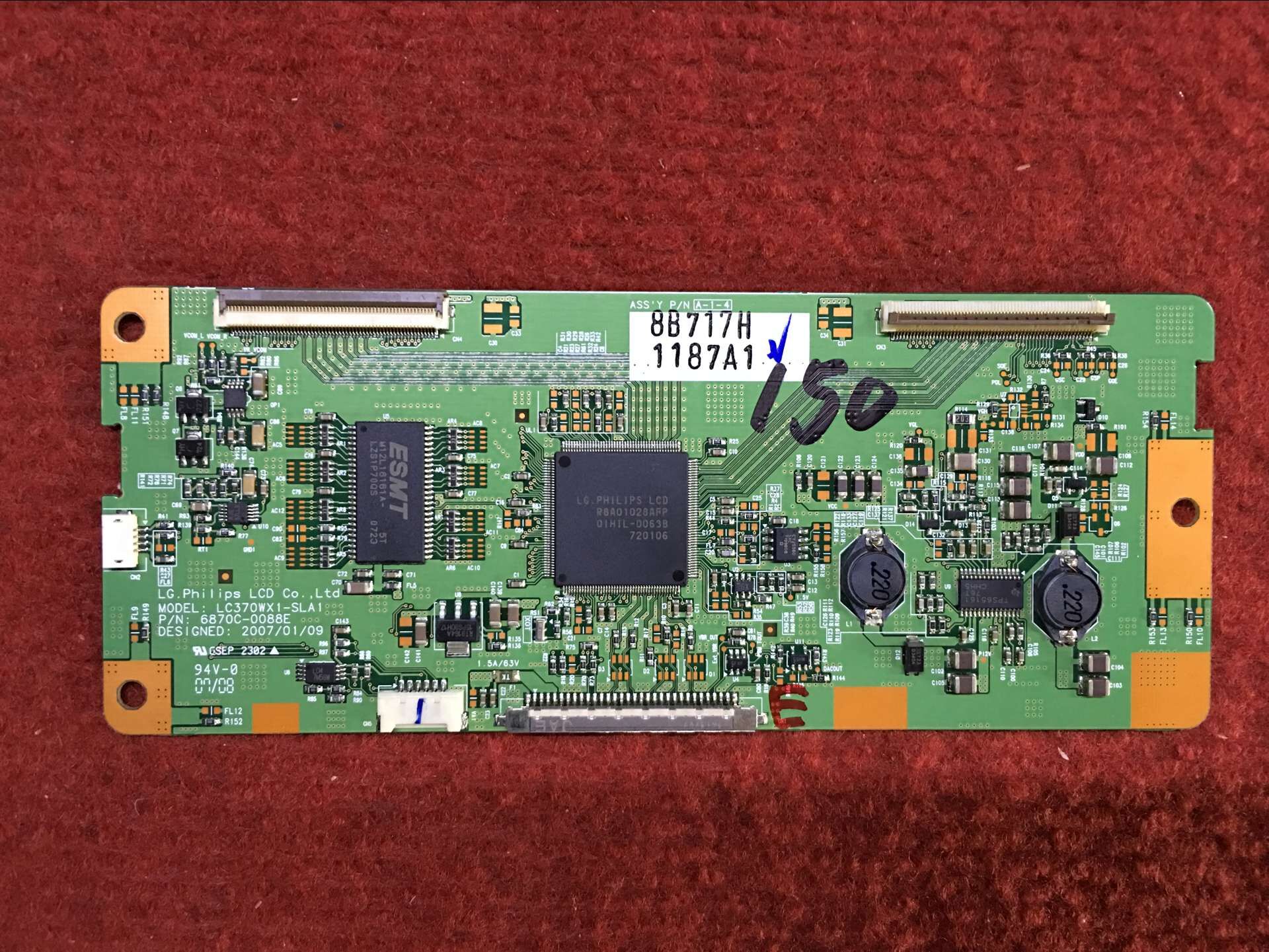 原装拆机松下TC-37LX70D逻辑板6870C-0088E 屏LC370WX1(SL)