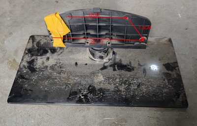 原装拆机海尔液晶电视 LE39A900P LE42A900P 底座托盘台支架子