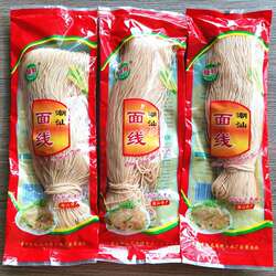 正宗潮汕特产普宁咸面线咸面条手工挂面325g袋米线潮州客家长寿面