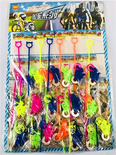 新奇吊板地摊玩具20个拉线摩托车滑行车子学校周边热卖 儿童小玩具