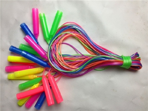 一件起批7元一捆10根跳绳长度可调节 中小学生跳绳体育用品