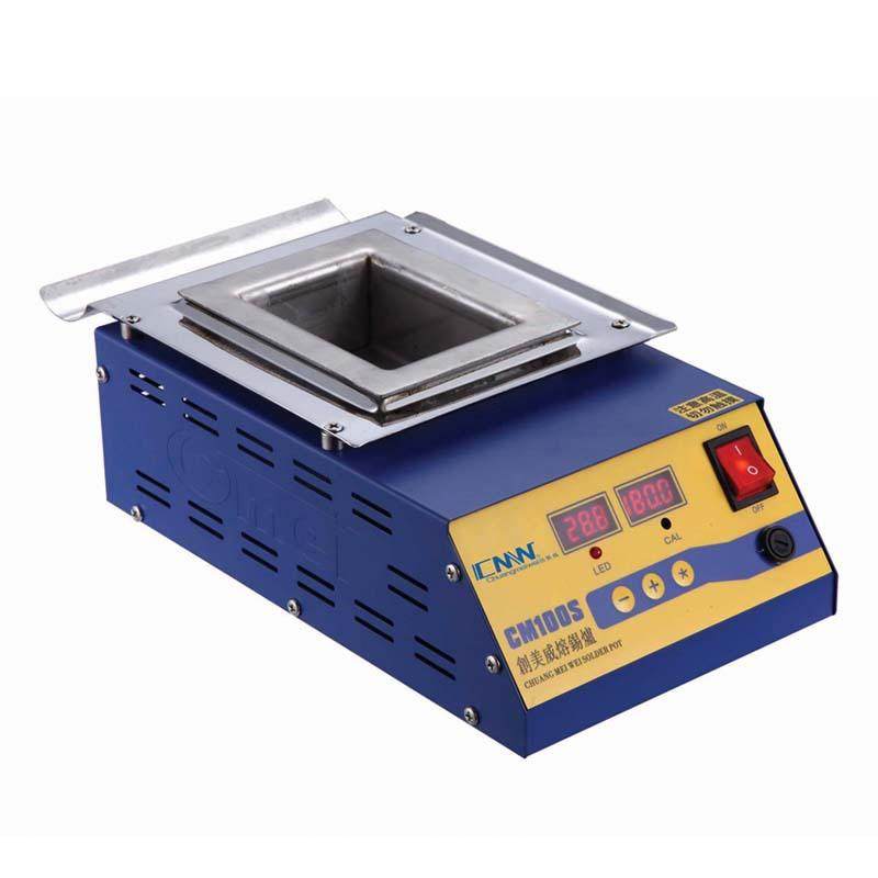 CM-107无铅锡炉创美熔锡炉SGS认证方形锡炉双数显焊锡炉