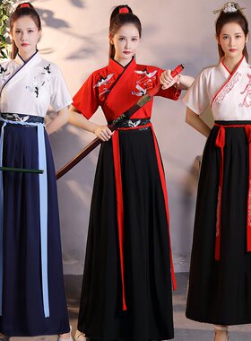 美缇雅乐四面弹汉服女中国风