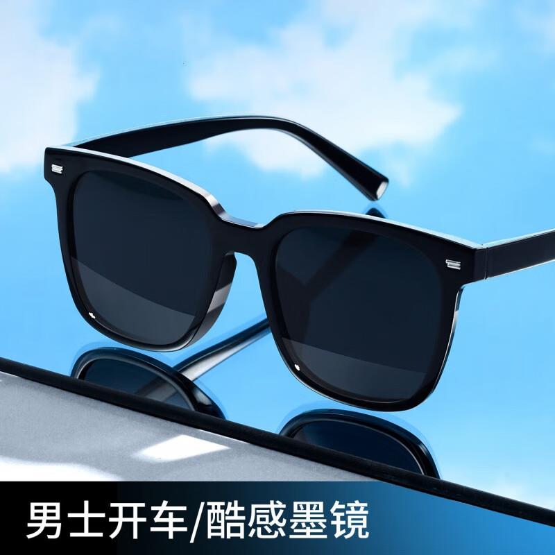 霏扬墨镜潮男士偏光驾驶开车司机专用防强光太阳镜2023新款女大框