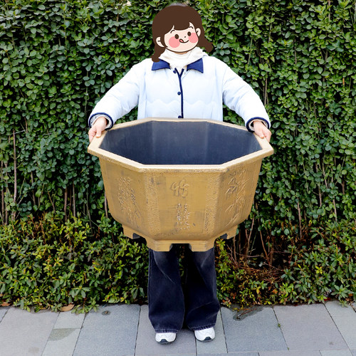 加厚加硬特大号铁树花盆