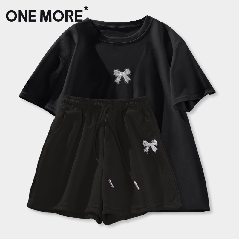 休闲运动套装夏日ootd穿搭一整套