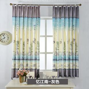 rental cloth bedroom fluttering shor shading window curtains