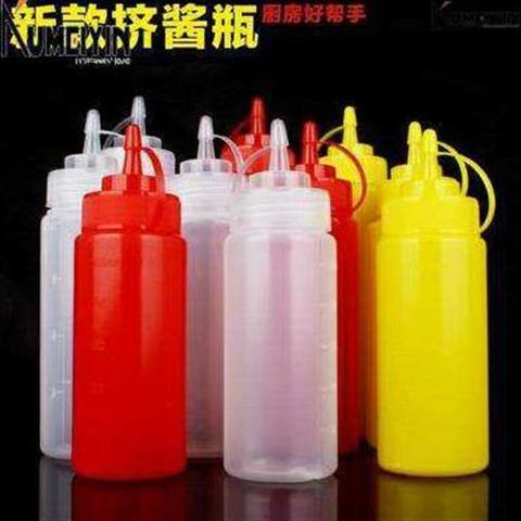-Sauce bottle silicone suit tomato sauce seasoning bottle-