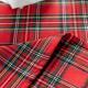 Plaid Checkered tablecloth Christmas Rectangular Red Xmas