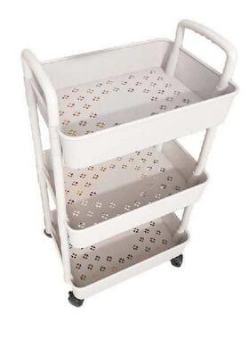 1 PCS Snacks Bedroom Bathroom Mobile Storage Storage Rack