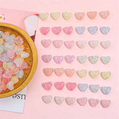 Acrylic Beads For Bracelet Making DIY Charms Accessories