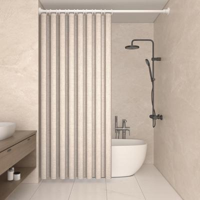 Waterproof bathroom shower curtain shading curtain all warm