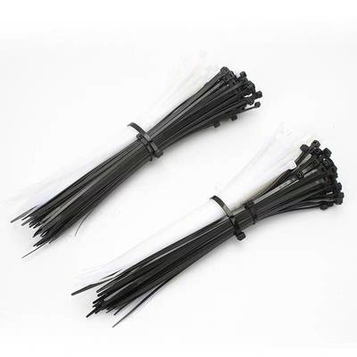 100PCS black 5X200 Self-locking plastic nylon tie cable tie