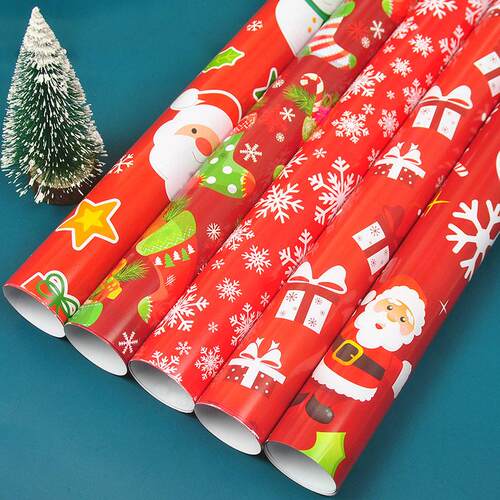 75*51cm Christmas wrapping paper large Gift paper wrapper