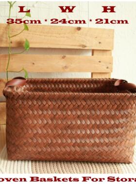 Woven Basket for Storage Organization Storage