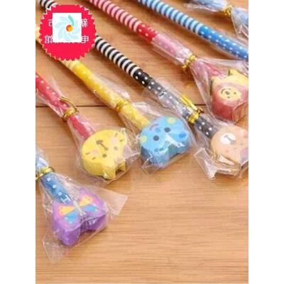 40cartoon pencils kids prizes Class small gifts stationery