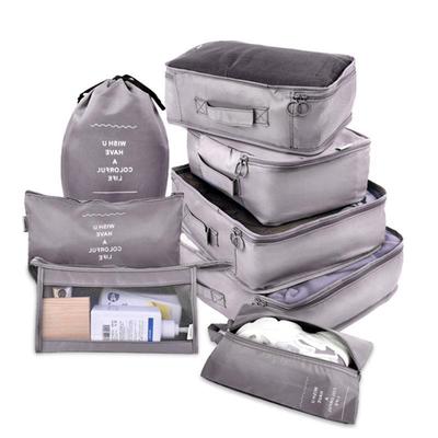 8/6 pieces Set Travel Organizer Storage Bags Suitcase