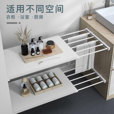 Adjustable Closet Organizer Storage Shelf Wall Mounted DIY