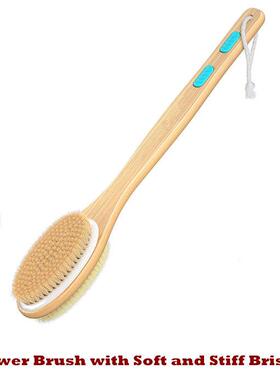 Shower Brush Long Handle Back Scrubber Body Exfoliator