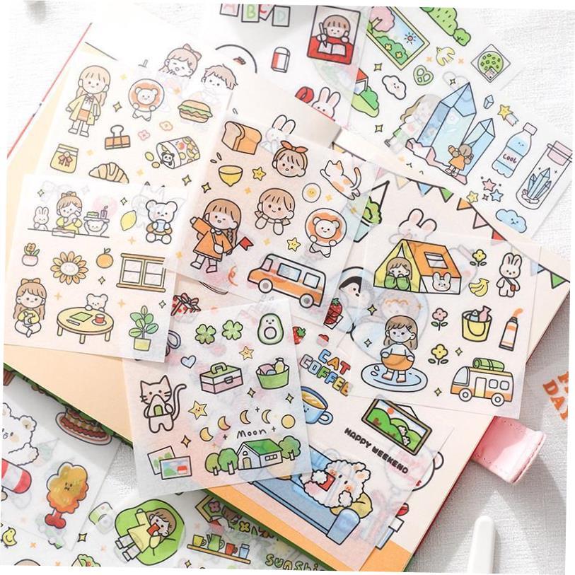 100 sticker bullet journal stickers set