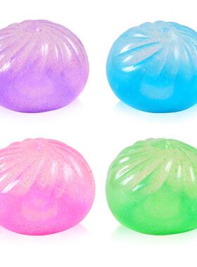 Squishy Crystal quicksand water bun Fidget Toys squeeze解压
