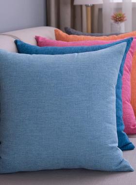 Overstuffed linen, throw pillows, oversize cushions, SOFA SO