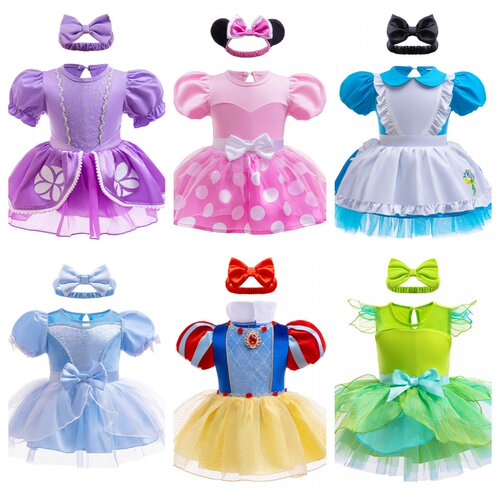 新款婴童贝尔公主哈衣安娜连身衣