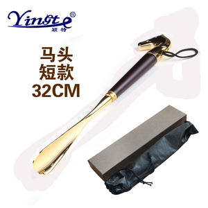 鞋拔子超长免邮实木长穿鞋器提鞋器鞋拔子包邮镀铜鞋抽鞋拨子