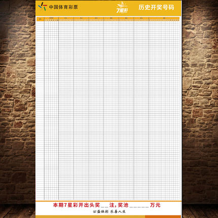 体育彩票体彩投注站大乐透七星彩排列投注方式走势图规则海报2108