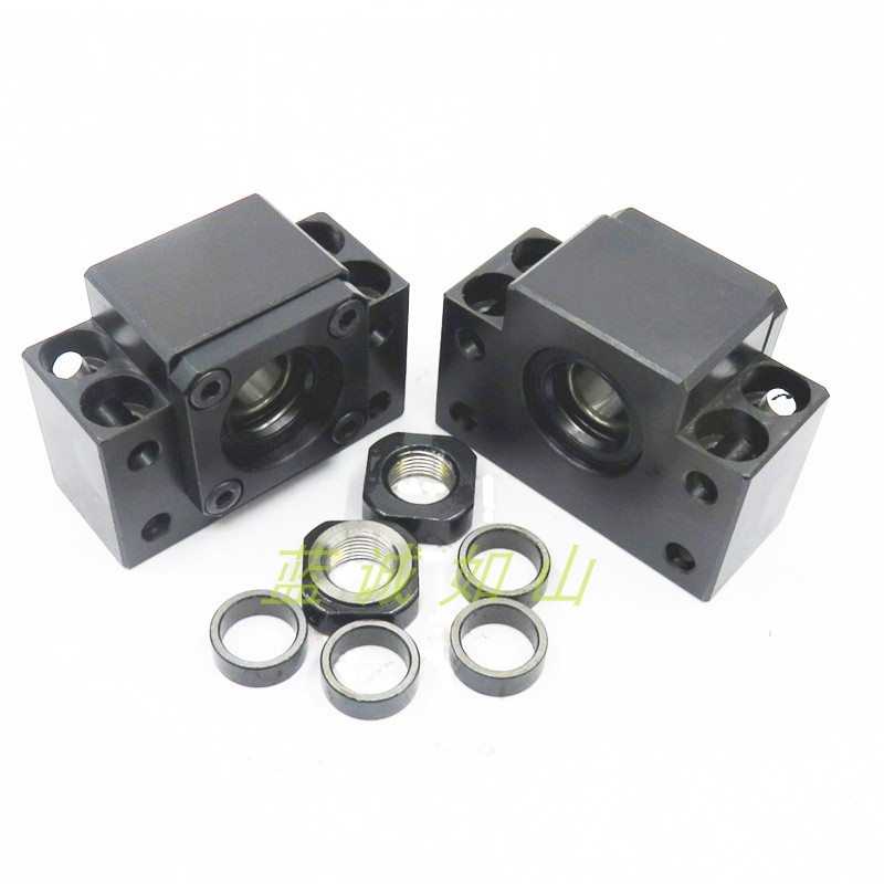 现货滚珠丝杆支撑座固定座C-BSFW10 12 15 20 25轴承座丝杠支座