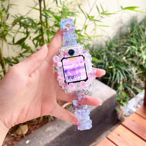新款紫色合集适用小天才手表