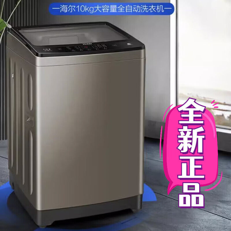 Haier/海尔EB100Z836大神童波轮洗衣机玻璃上盖10公斤全自动家用