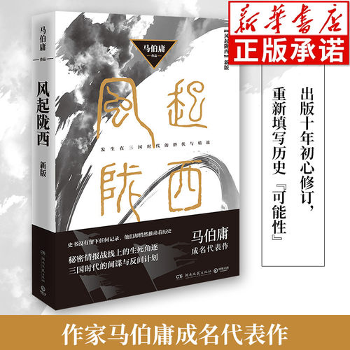 风起陇西 马伯庸著 陈坤/白宇主演电视剧原著 两京十五日/长安十二时辰/古董局中局 古风谍战悬疑推理侦探破案小说书籍
