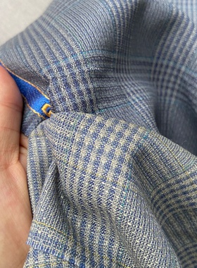 HIELD英国纯羊毛抗皱混色四季款精纺面料定制西装西裤高级布料