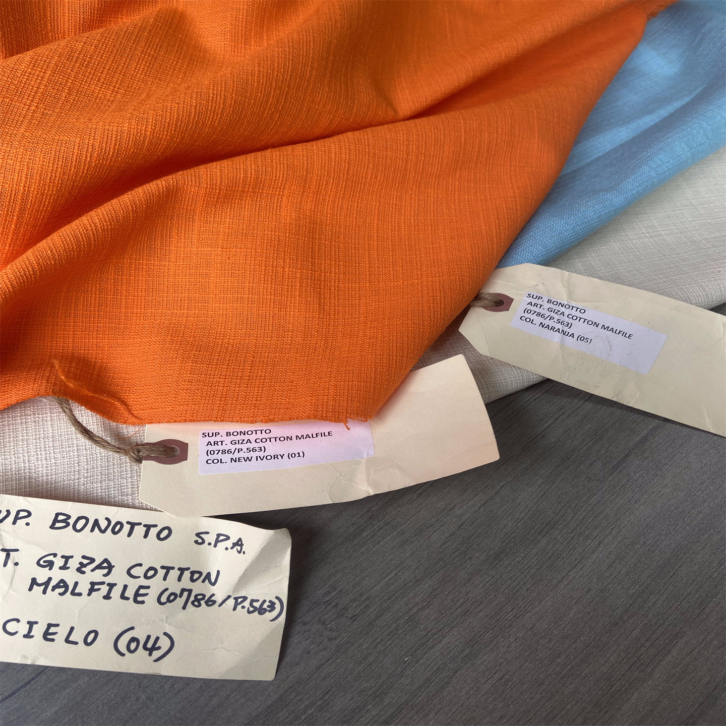 BONOTTO意大利高端棉质地花呢时装定制面料服饰裙子手工小香布料