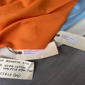 BONOTTO意大利高端棉质地花呢时装 定制面料服饰裙子手工小香布料