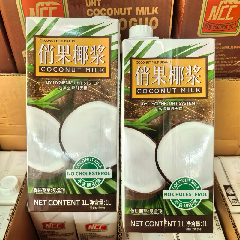 俏果椰浆1L*12浓缩甜品奶茶咖啡图片