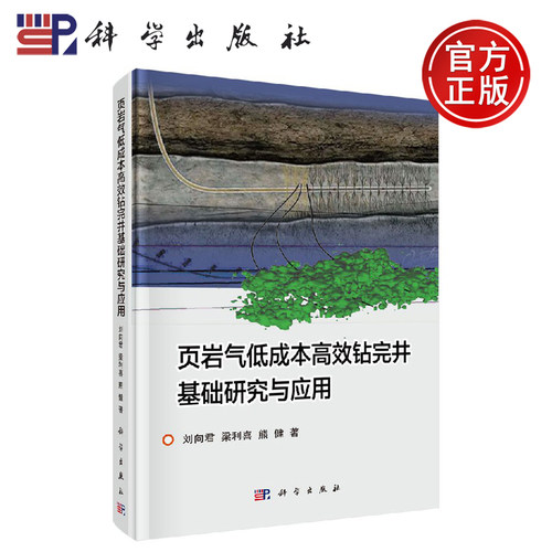 正版现货 页岩气低成本高效钻完井基础研究与应用 刘向君 梁利喜 熊健 -科学出版社
