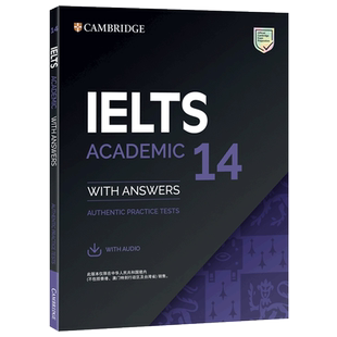 现货速发 新东方剑桥雅思真题14 剑桥雅思官方真题集14学术类IELTS ACADEMIC 剑桥大学雅思考试雅思A类 雅思考试 剑14试题真题集