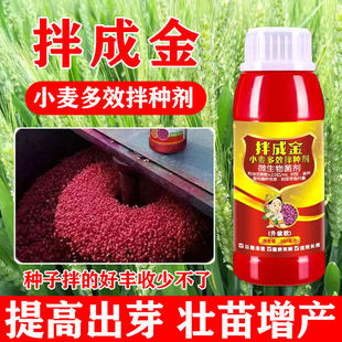 小麦拌种剂玉米花生大豆水稻拌种剂微生物菌剂增产抗病防虫肥料